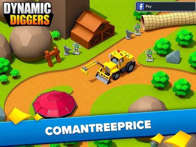 Dynamic Diggers gameplay screenshot